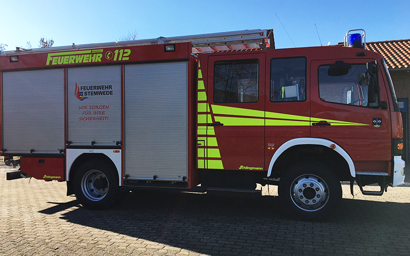 Feuerwehrwagen der Feuerwehr Stemwede