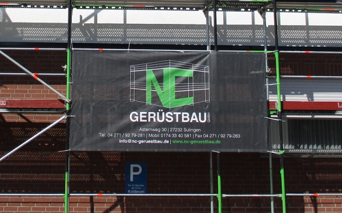 Gerüstbanner